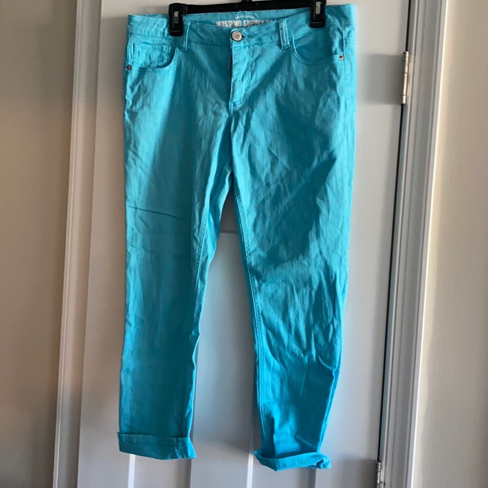 Blue capris size 13